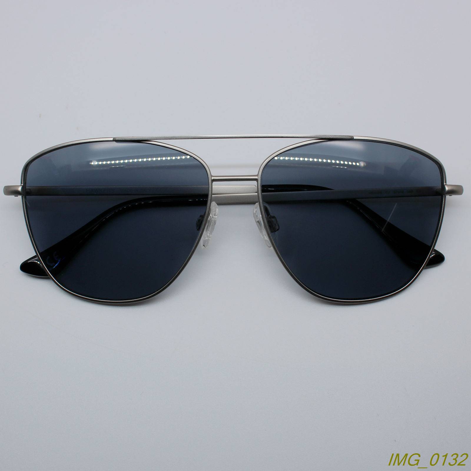 Genuine retro double -beam pilot metal sunglasses sunglasses sunglasses 3 color H813