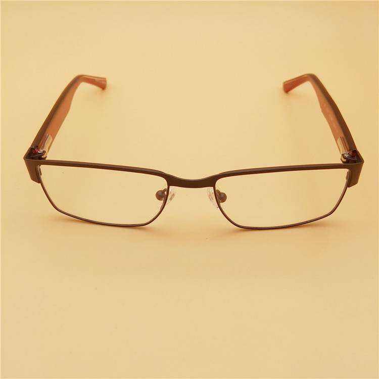 Original Titanium Golden Frame Spring Board Full Framed Black Blue Myopia Glasses Framework Men and Women Retro