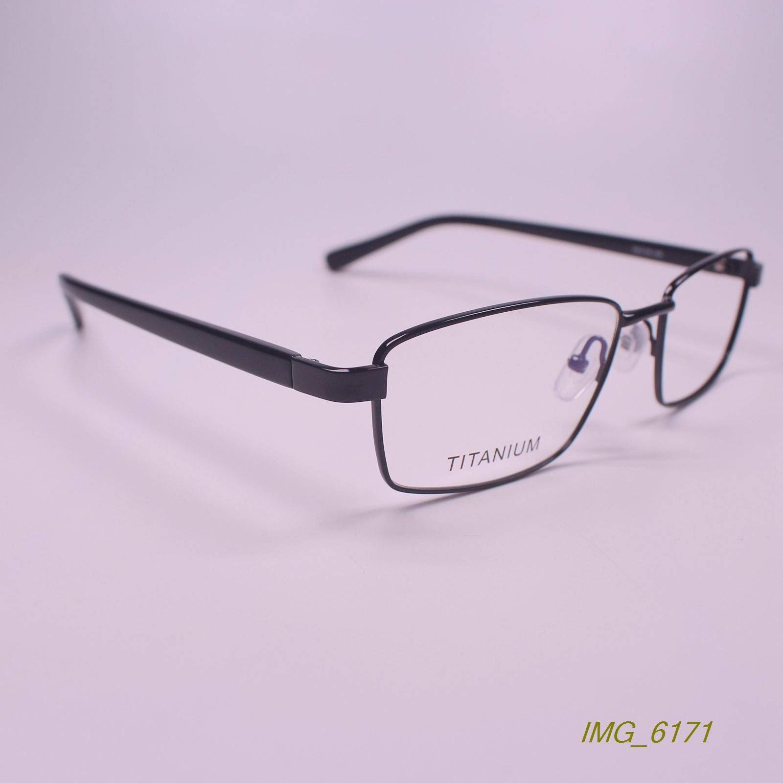 Manufacturer's boxes of pure titanium frame fine plate lens glasses frame glasses frame 4 color 171106