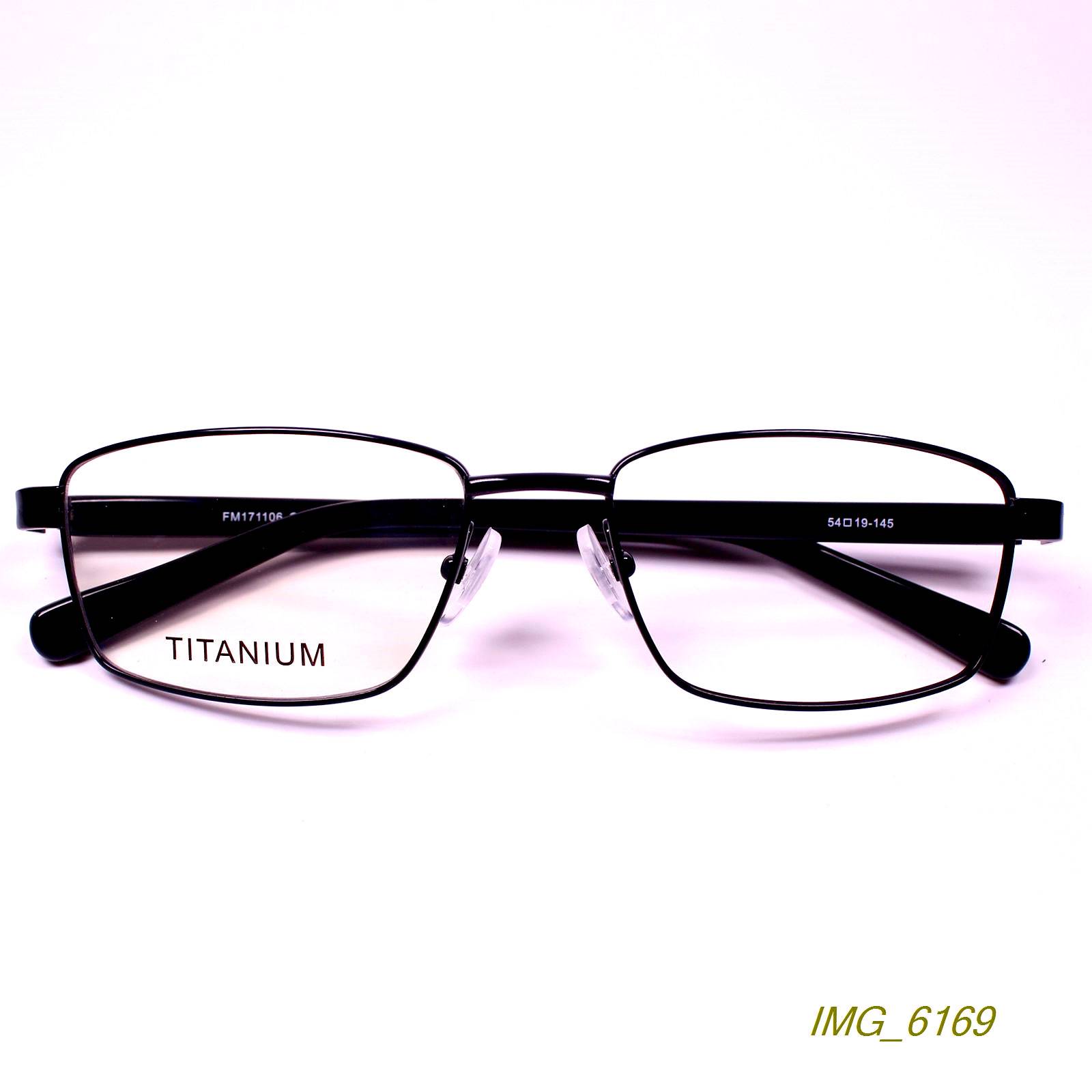 Manufacturer's boxes of pure titanium frame fine plate lens glasses frame glasses frame 4 color 171106