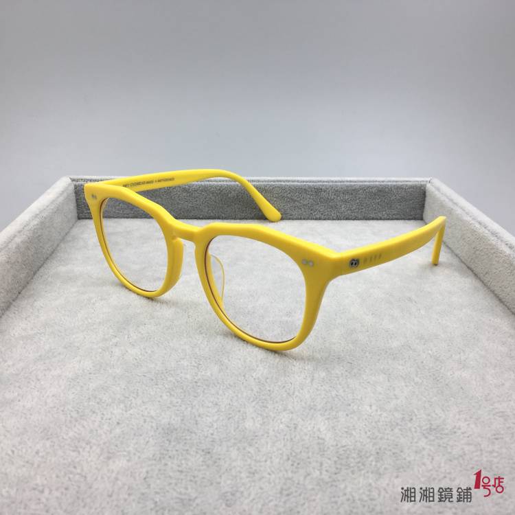 DIF in DIF Blu -ray lens exported original single -tailed resin flat glasses framework
