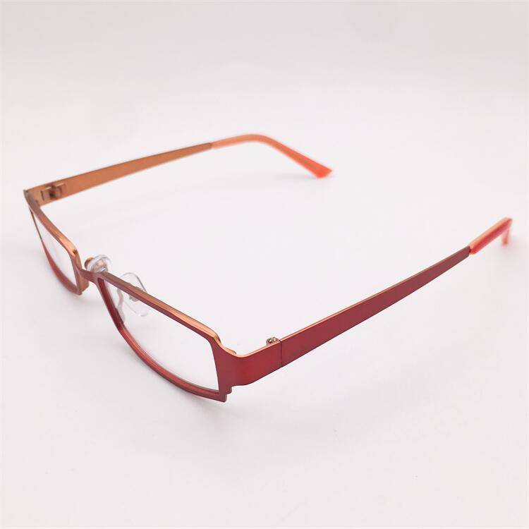 Treasured orphan original single red alloy full -frame multi -mirror frame literary temperament personality glasses shelf female
