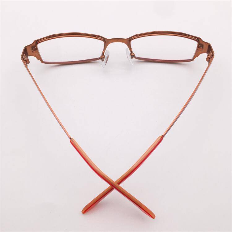 Treasured orphan original single red alloy full -frame multi -mirror frame literary temperament personality glasses shelf female