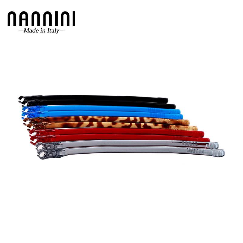 Italian Nanyi simple style glasses rack transparent gray -red blue black leopard pattern amber six colors