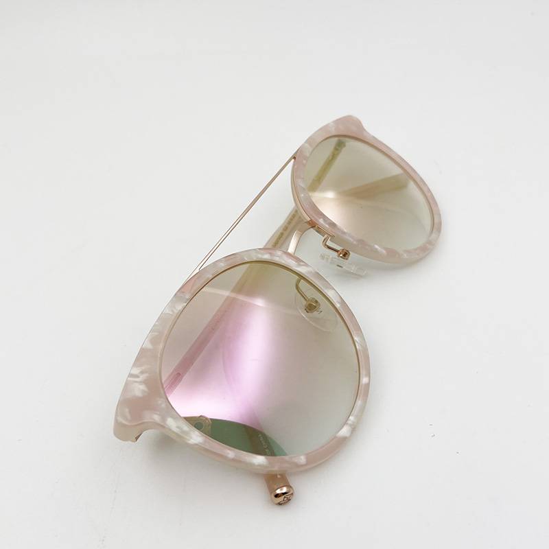 Pure original single ladies brand sunglasses fashion personality sunglasses anti -ultraviolet lighting mirror shading mirror Korean version