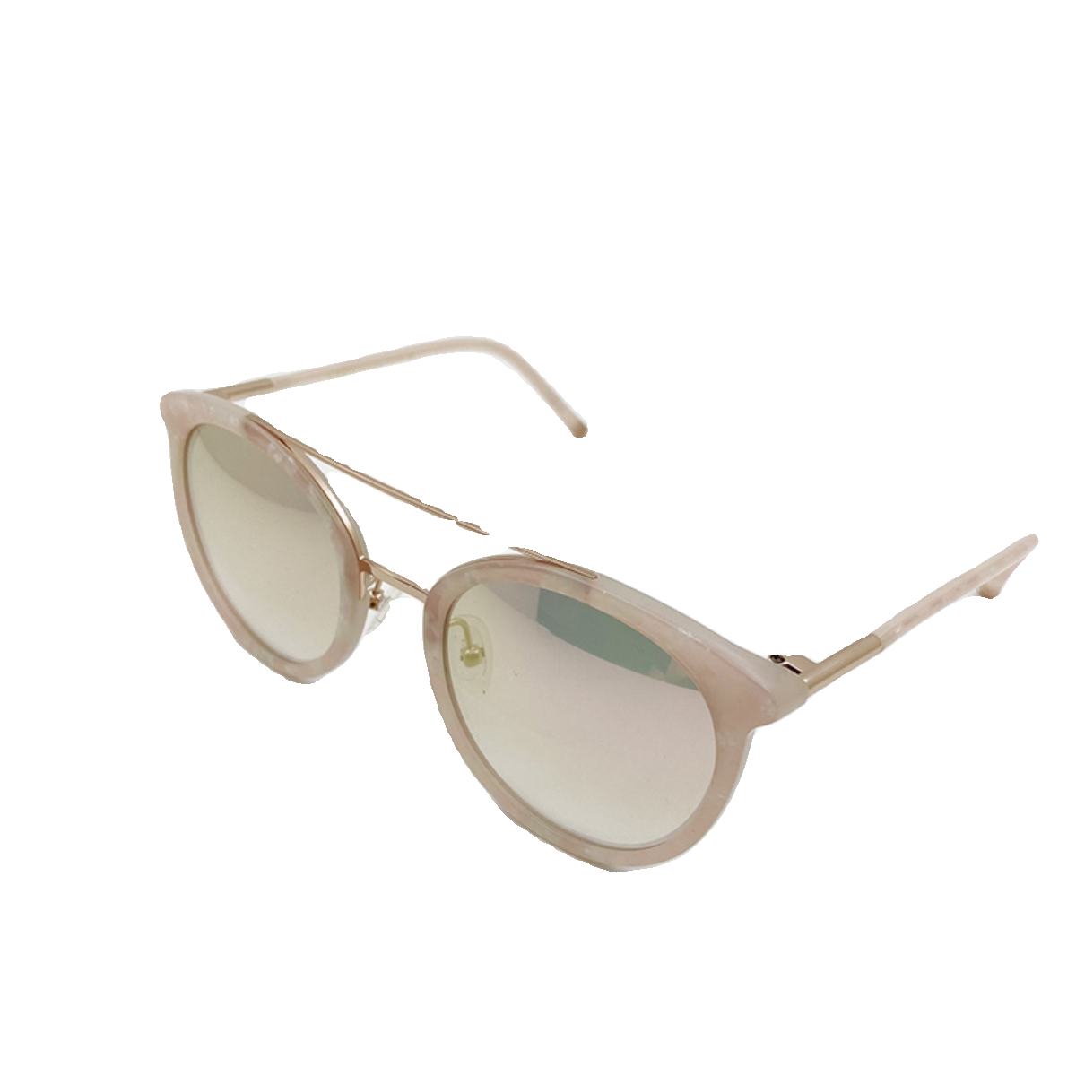 Pure original single ladies brand sunglasses fashion personality sunglasses anti -ultraviolet lighting mirror shading mirror Korean version