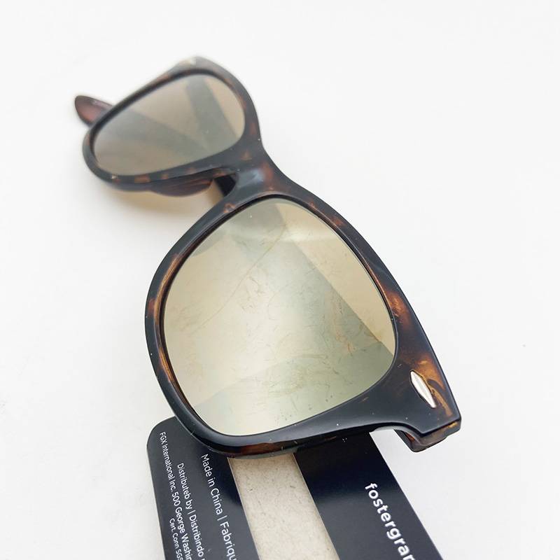 Original single men's and women's coating brand sunglasses fashion sunglasses anti -ultraviolet lighting mirror uv400