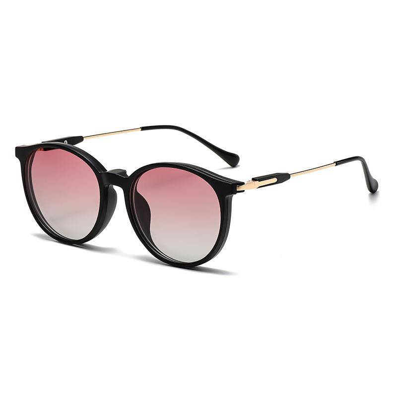 2024 new five -piece magnetic slome mirror sunglasses female cross -border magnetic polarized sunglasses hanging sheet glasses men