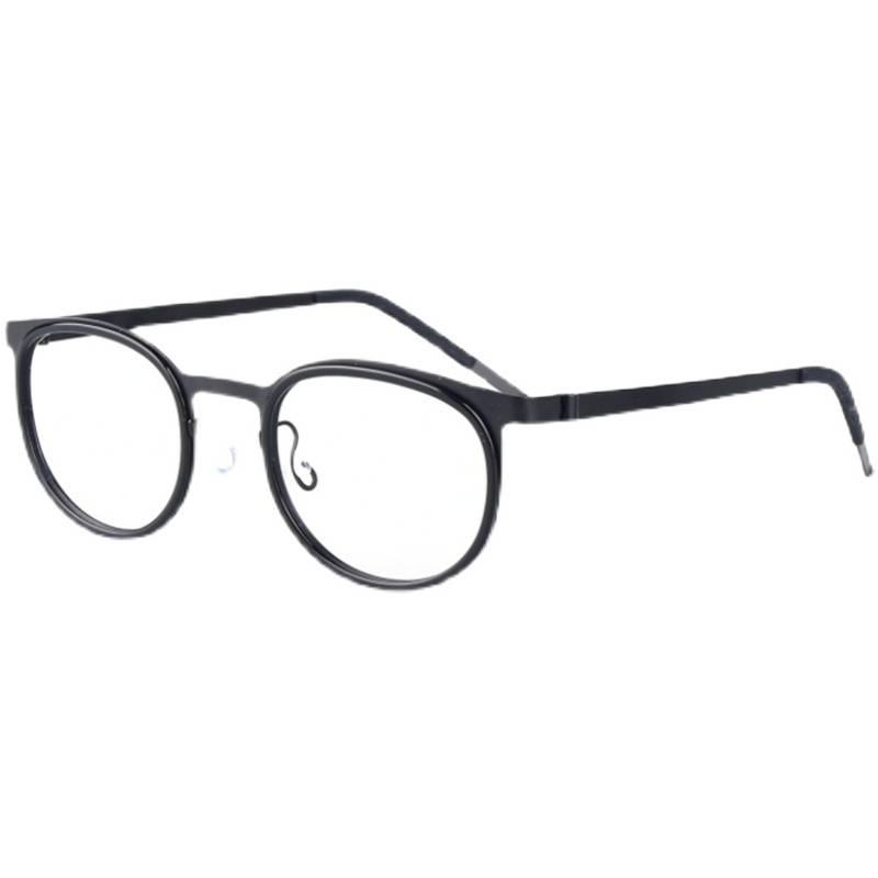 Jiang Wen's same retro round box myopia glasses frame men's ultra -light Denmorelin Bo gentleman style glasses box