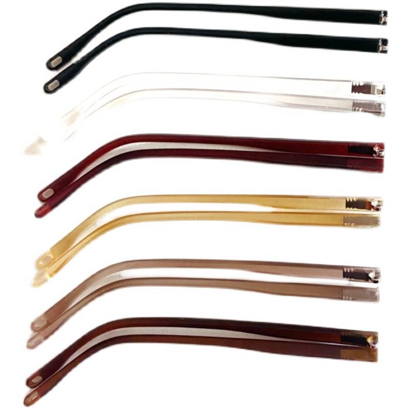 Glasses Leg General Accessories Single Dental 1.5mm Leg Width 5mm Ping convex bump mirror Leg length 138mm Dental 6 -pair replacement