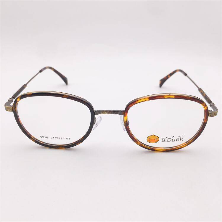 Treasured orphan original single -colored plate large round frame retro literary temperament myopia glasses rack men and women