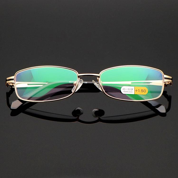 Full -frame coating old flower mirror is clear, comfortable, fatigue, fatigue and radiation, men's gold fashion model old light glasses