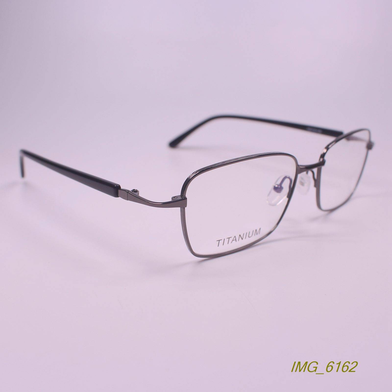 Manufacturer's boxes of pure titanium frame fine plate leggings widened myopia glasses frame 5 color 171103