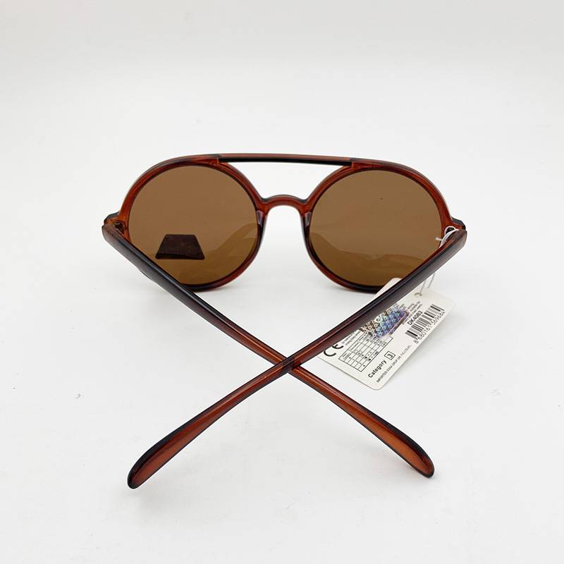 Original single male and female small face polarized sunglasses fashion big child sunglasses anti -ultraviolet goggles sunshade sunshade shading mirror tide