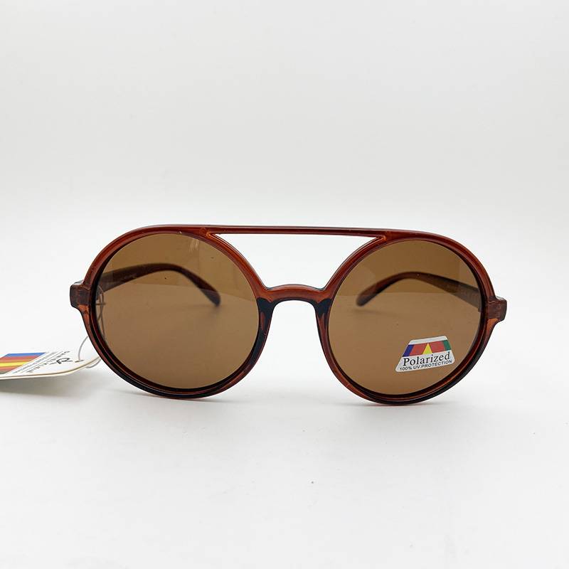 Original single male and female small face polarized sunglasses fashion big child sunglasses anti -ultraviolet goggles sunshade sunshade shading mirror tide