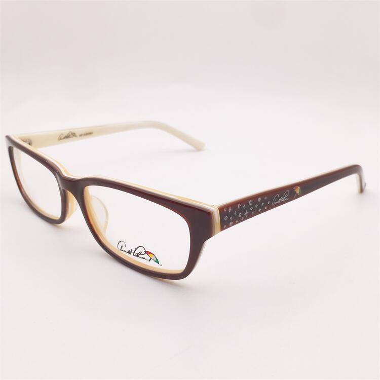 Shenzhen original single coffee color board full -frame diamond decorative lens, artistic temperament versatile myopia shelf female