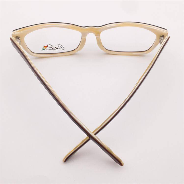 Shenzhen original single coffee color board full -frame diamond decorative lens, artistic temperament versatile myopia shelf female