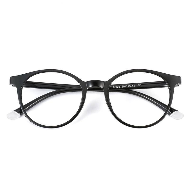 Women's tide new model can be used for radiation -proof Blu -ray myopia glasses Male retro tr90 glasses frame net red glasses rack