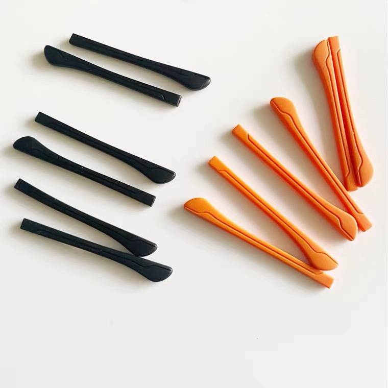 9.9 yuan square hole glasses universal accessories inner holes 2x1mm total length 66mm leg cover flat holes