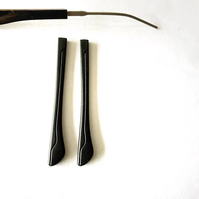 9.9 yuan square hole glasses universal accessories inner holes 2x1mm total length 66mm leg cover flat holes
