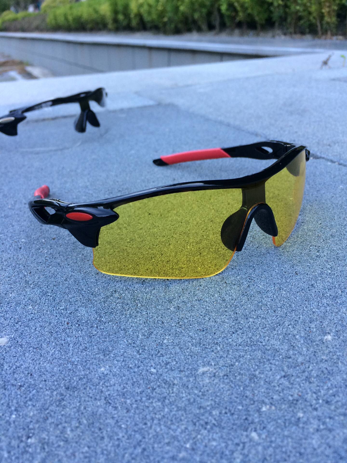 Drive night vision mirror bicycle riding glasses running eye