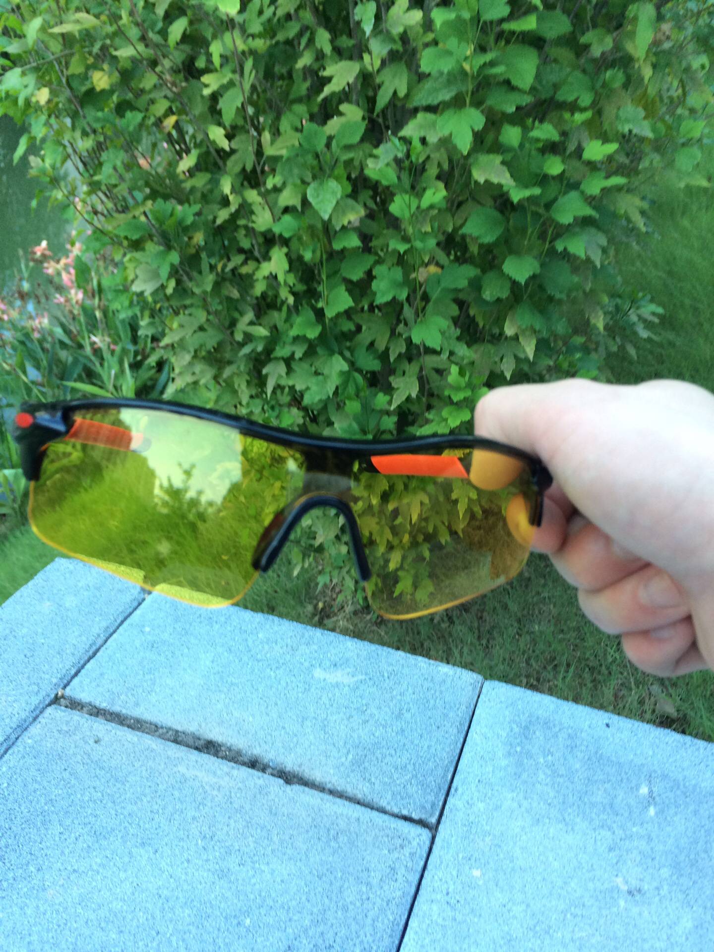 Drive night vision mirror bicycle riding glasses running eye
