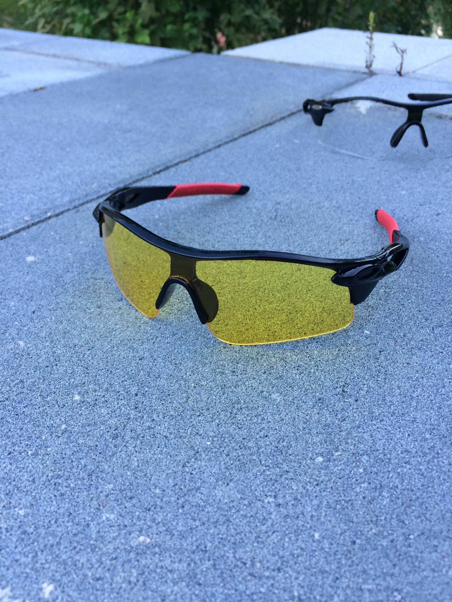 Drive night vision mirror bicycle riding glasses running eye