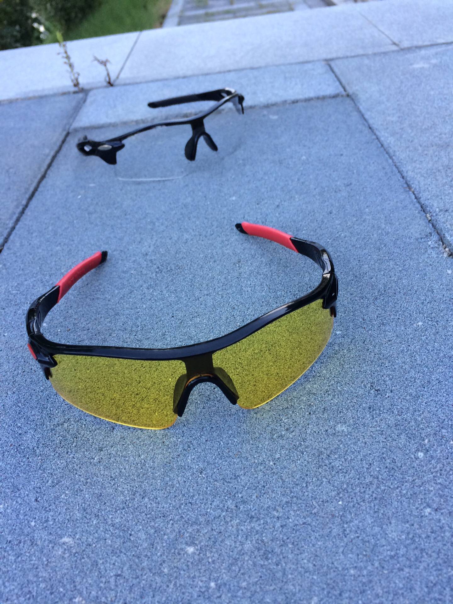 Drive night vision mirror bicycle riding glasses running eye