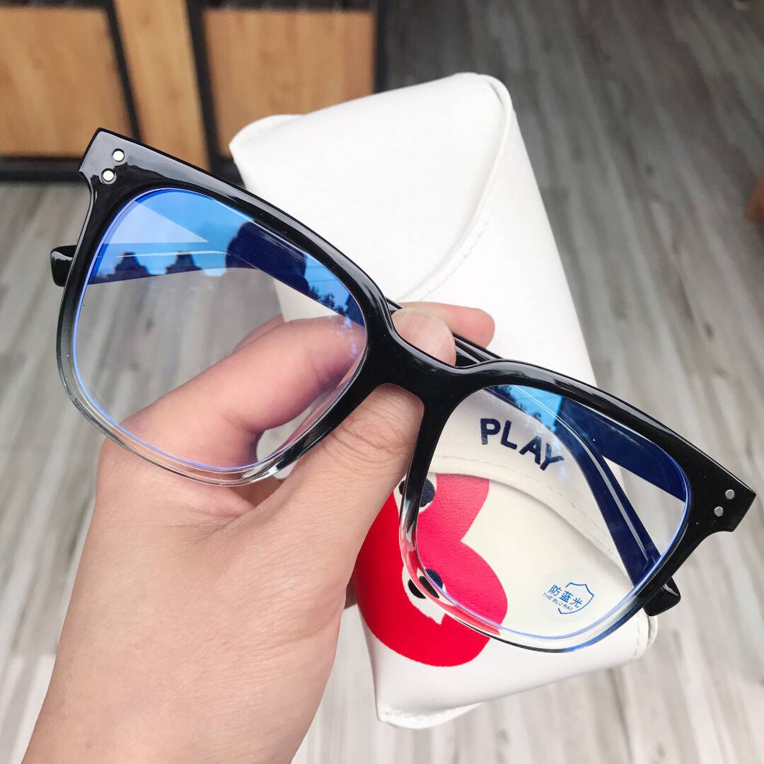 A batch of Chuanjiu love -free blue -light large -frame glasses, usually play computer mobile phones, and send out
