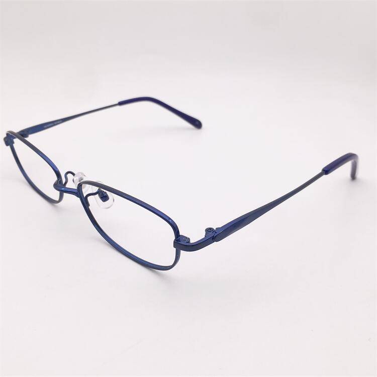 Original single Japanese order blue ultra -light pure titanium full -frame literary temperament business versatile glasses frame men and women