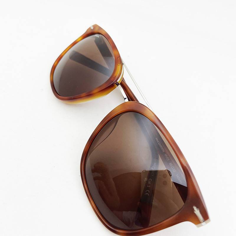 Exit French pure original single pink sunglasses anti -ultraviolet outdoor vacation travel sedaning mirror double beam sunglasses