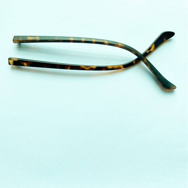 Eye Leg Single Dental Color Color Plattering Clothing Dental Links 1.5mm Leg 6mm High 7mm Legs length 140mm /pair