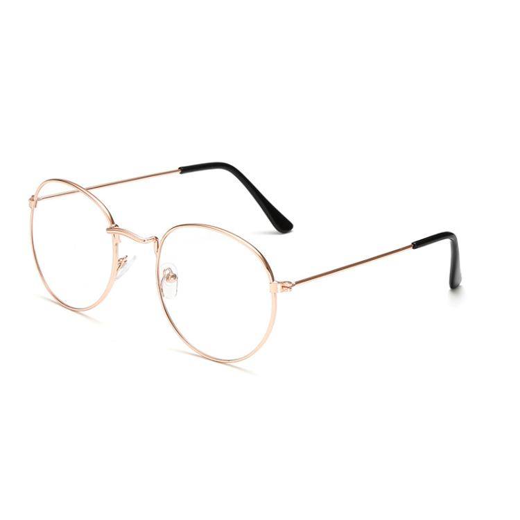 Literary and female metal glasses rack myopia glasses frame