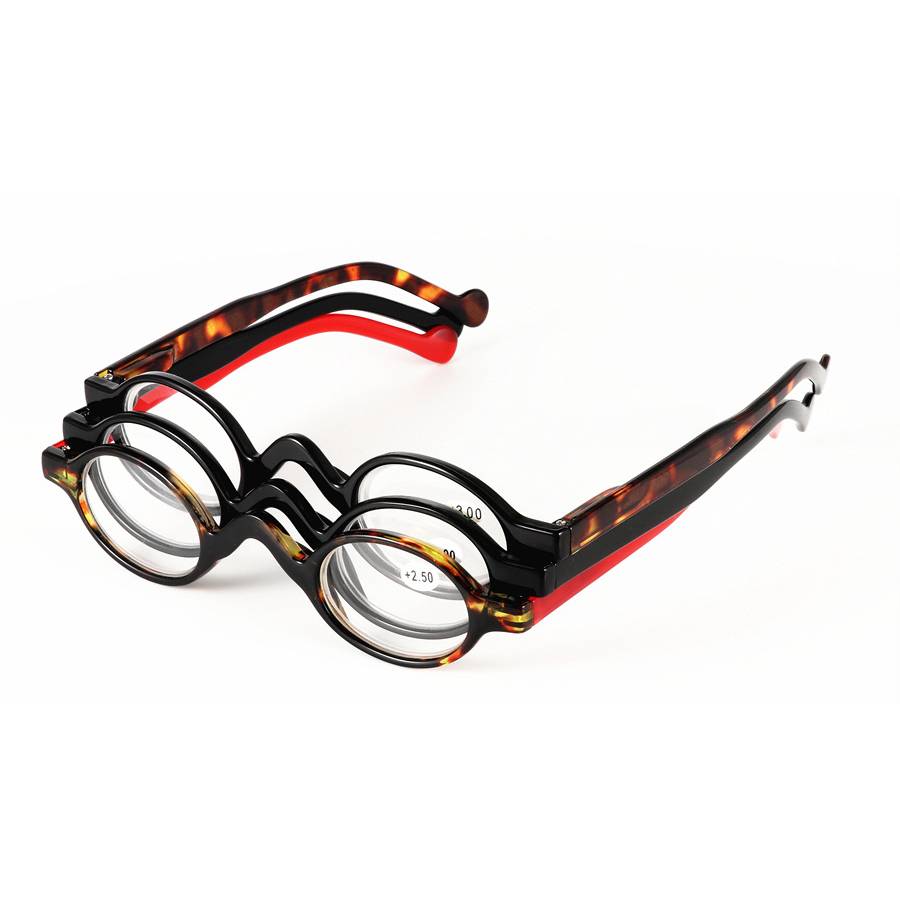 Yonglan New Laohua glasses Blog leg retro round small frame Old flower mirror men and women universal
