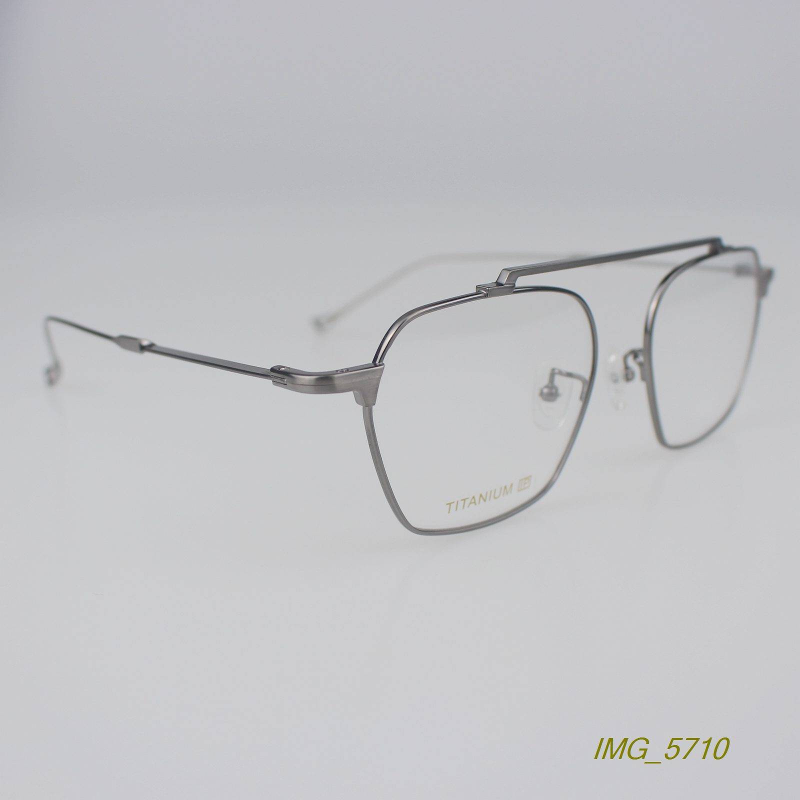 Factory new cargo pure titanium multilateral retro Vintage myopia glasses frame optical glasses rack 5 color