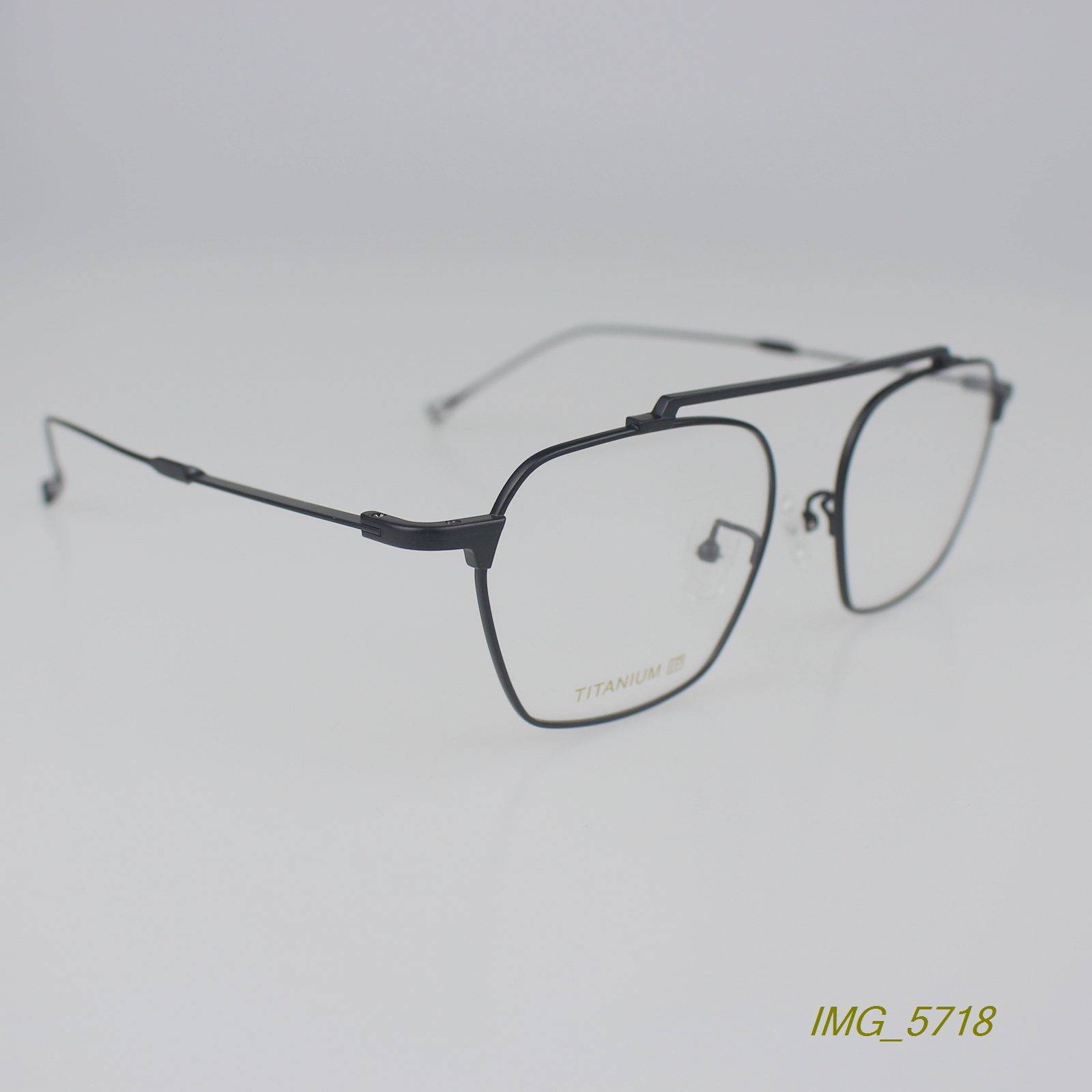 Factory new cargo pure titanium multilateral retro Vintage myopia glasses frame optical glasses rack 5 color