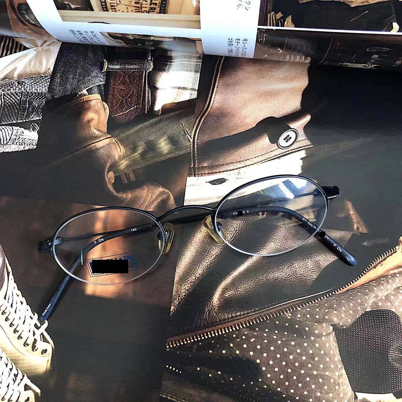 In the early days, the American R Xiaoma retro American orphan -style orphan metal frame glasses IASPYJ805
