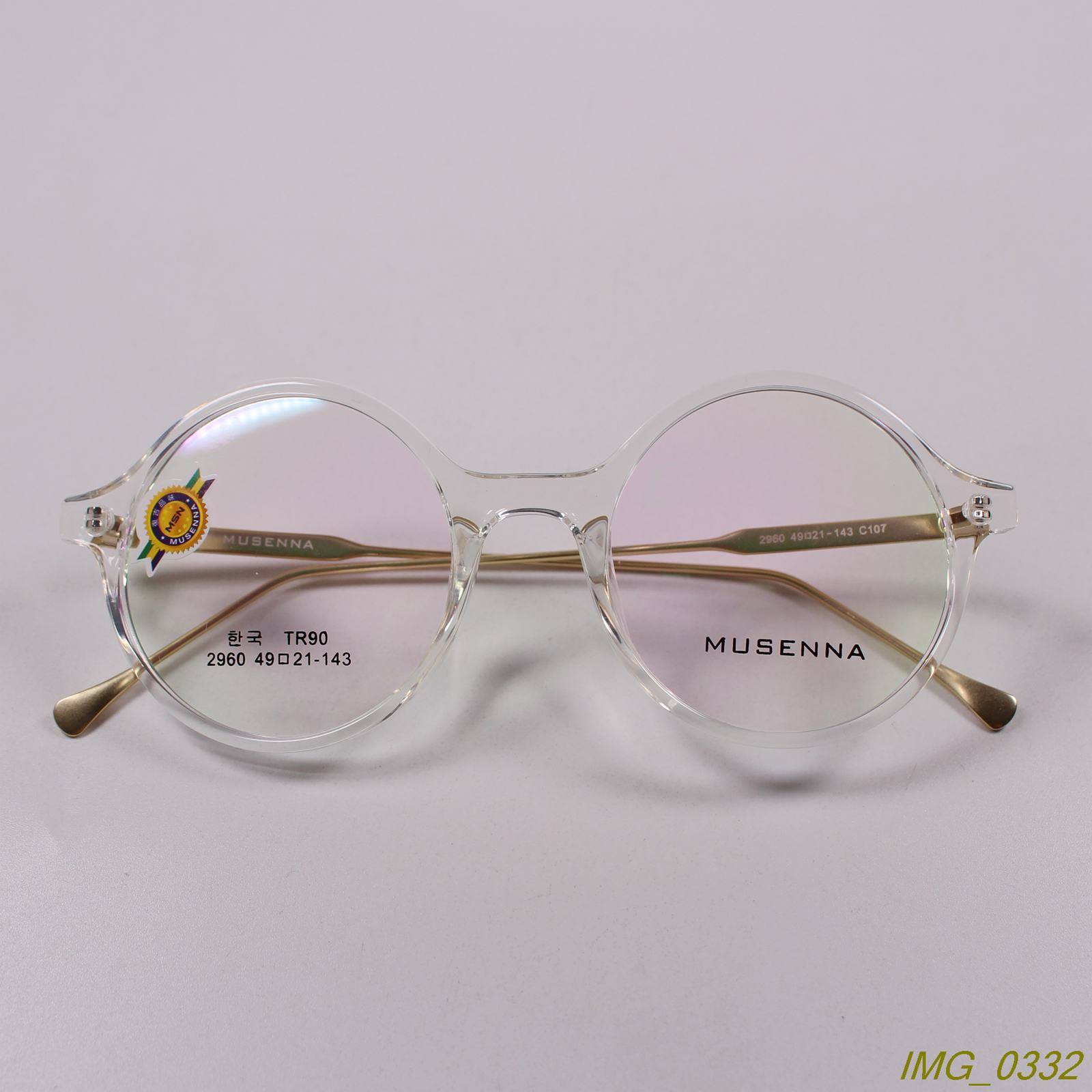 Factory new cargo TR90+metal retro round frame myopia glasses frame optical mirror frame 5 color 2960