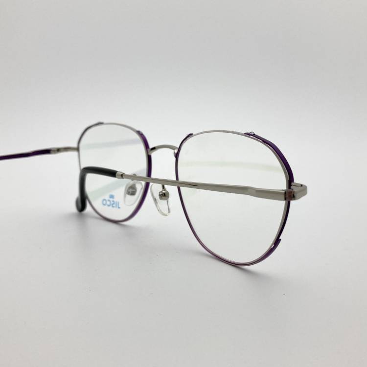 JIS export classic wild design in the unique design of large faces on the face with alloy myopia glasses half frame