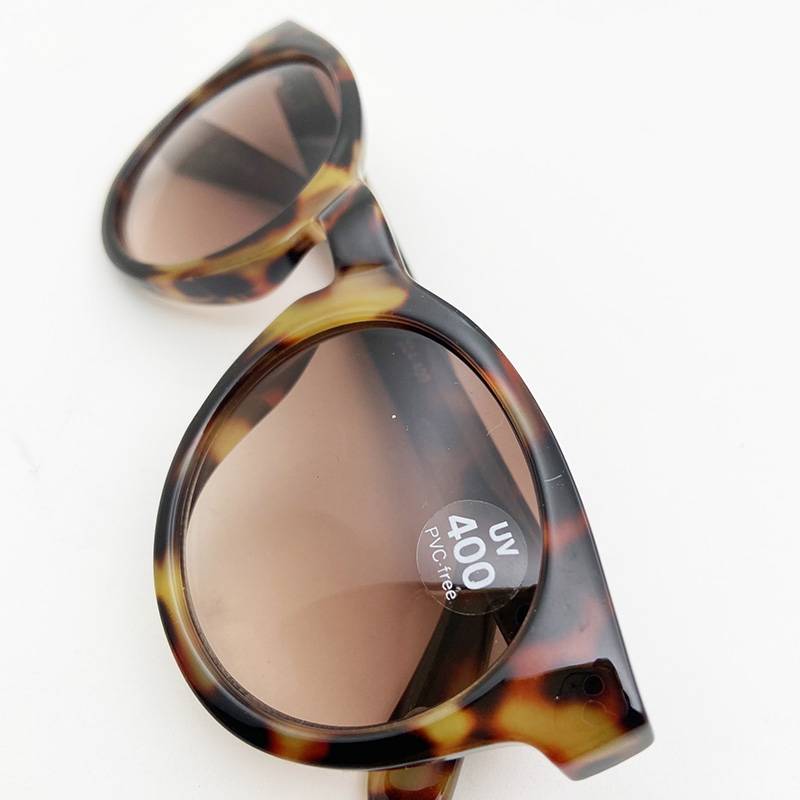 Order men's leopard print sunglasses fashion personality sunglasses anti -ultraviolet eye mirror uv400 UV400