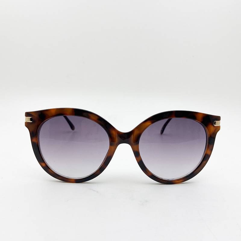 Exit the original single men and women leopard print sunglasses fashion sunglasses anti -ultraviolet lighting mirror uv400 UV400