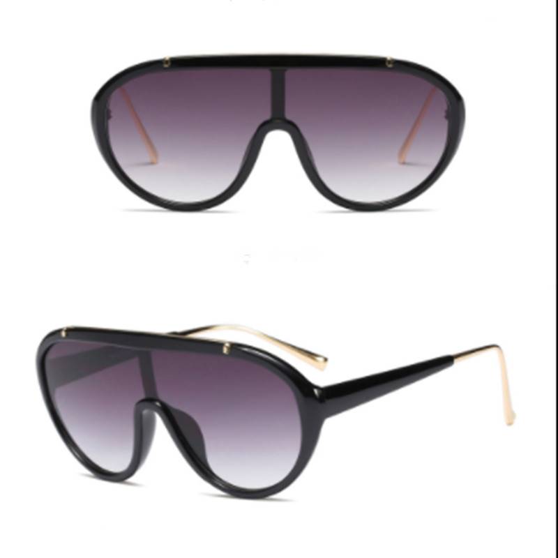 European and American fashion big box conjoined versatile sunglasses explosion sunglasses in winter windproof sunglasses