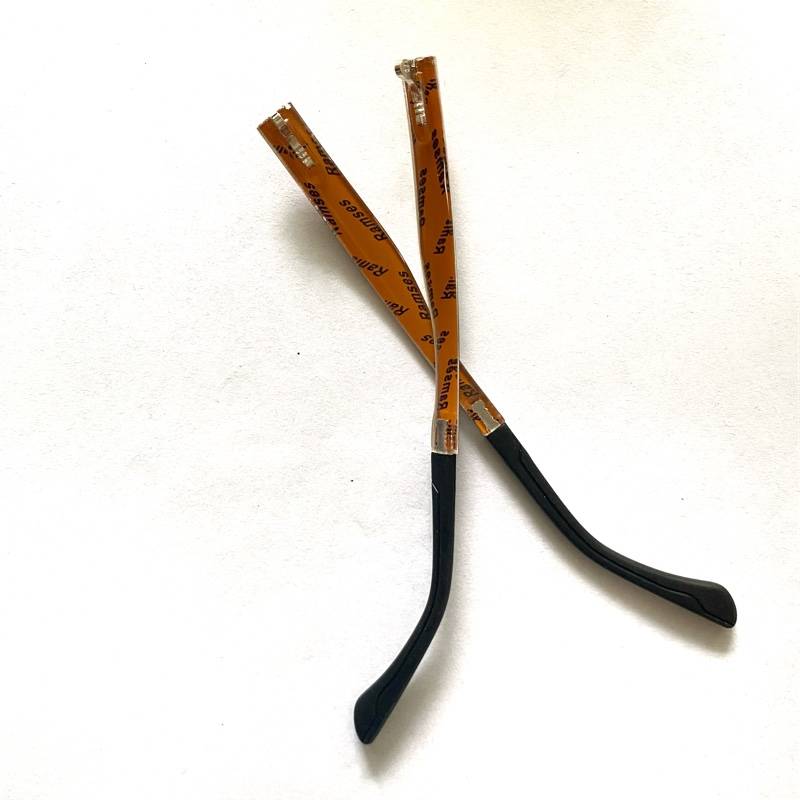 Single tooth flat -head near glasses leg length 138mm leg width 7mm single tooth 1.5 glasses frame mirror frame accessories glasses legs/pair