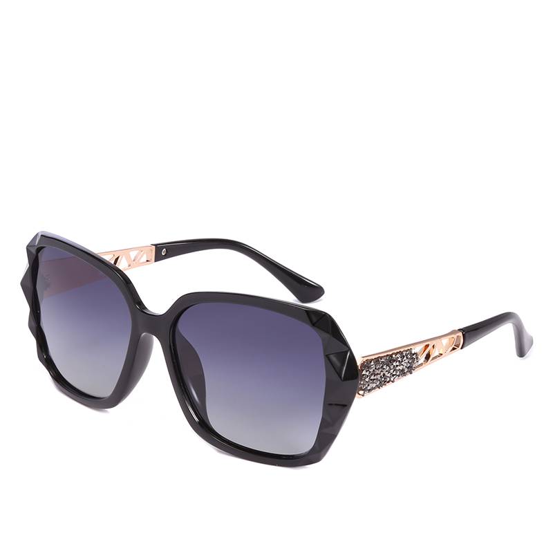 Fan Bingbing's same glasses 2024 new polarized sunglasses women's tide big frame round face is thin eyes myopia sunglasses