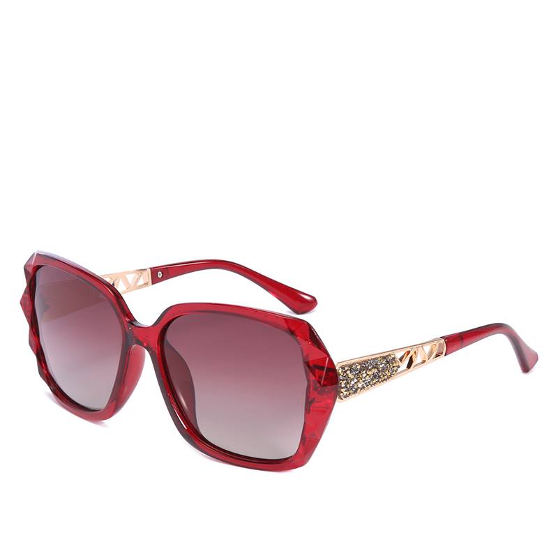 Fan Bingbing's same glasses 2024 new polarized sunglasses women's tide big frame round face is thin eyes myopia sunglasses