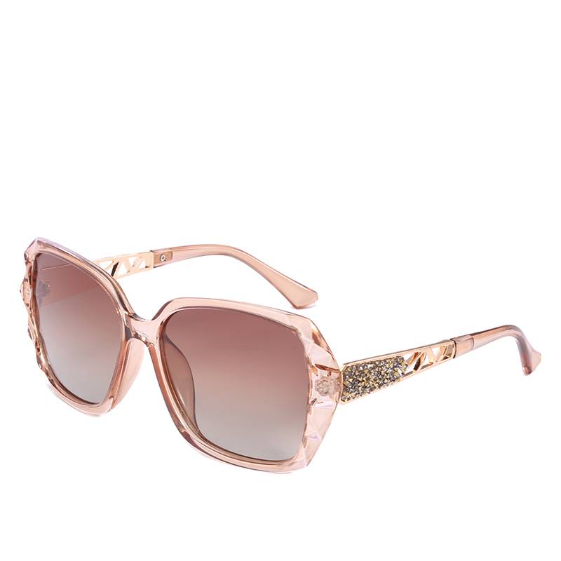 Fan Bingbing's same glasses 2024 new polarized sunglasses women's tide big frame round face is thin eyes myopia sunglasses