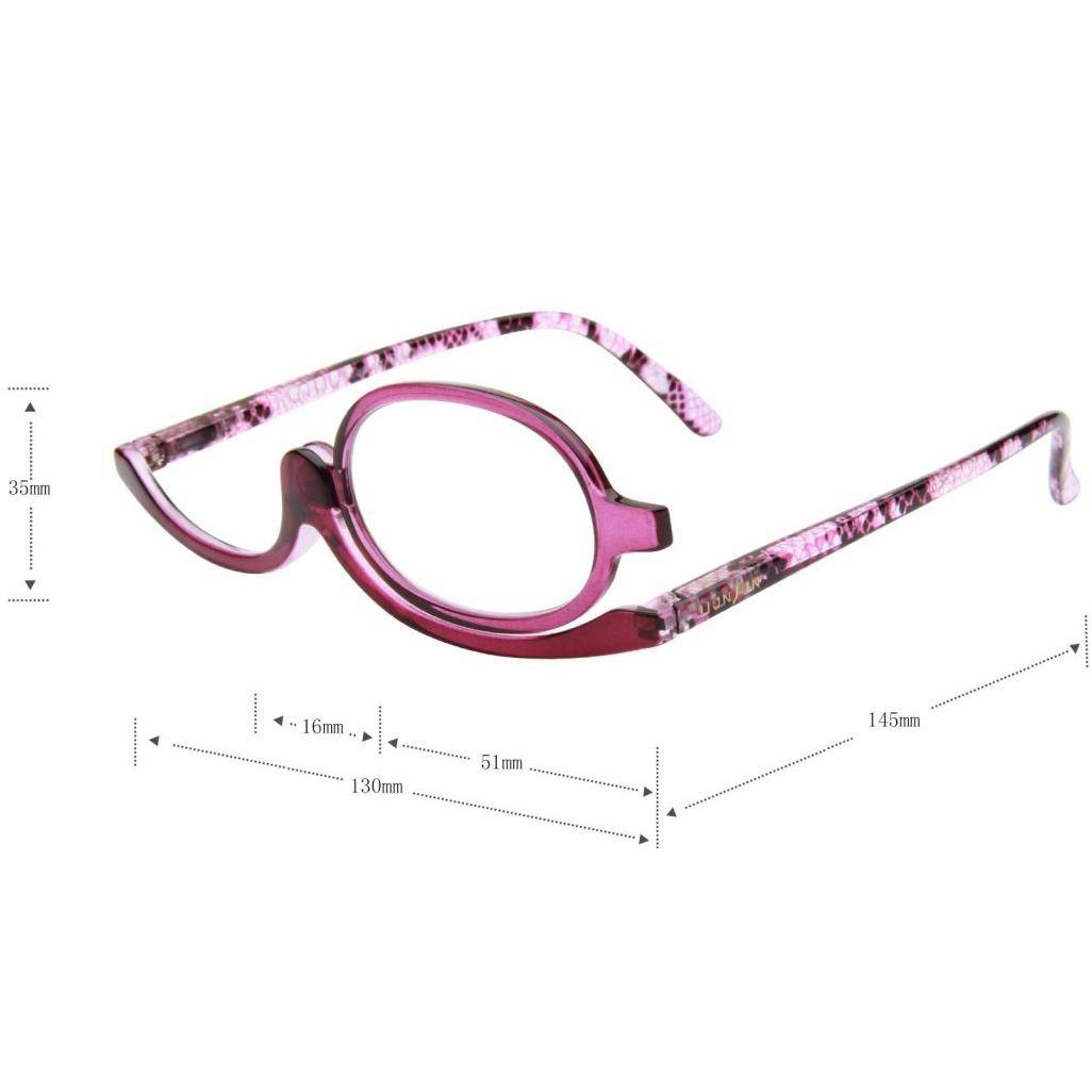 Exit Japanese European and American makeup, colorful ladies, ladies, Ms. Single Movies, Rotating Laohua glasses left and right