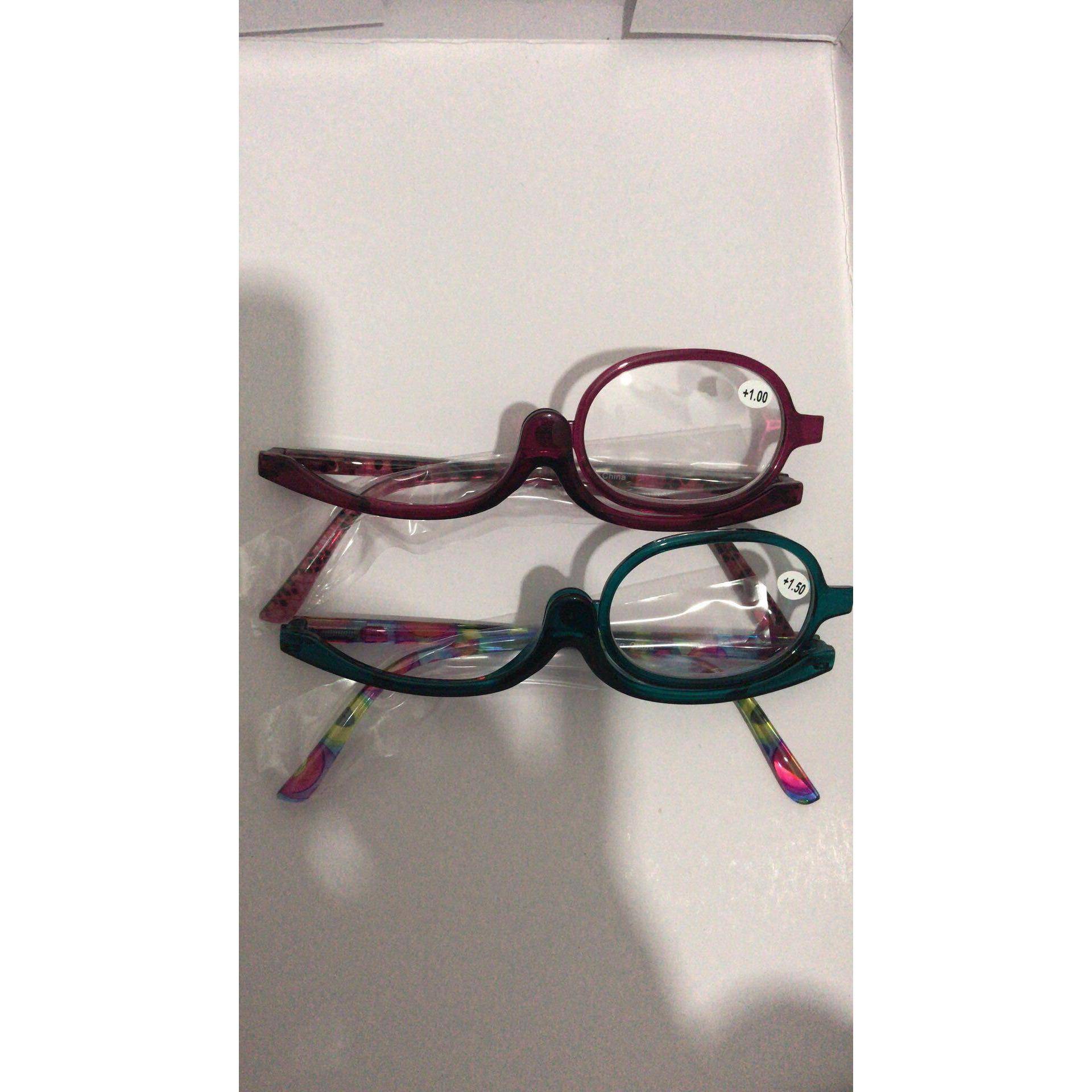 Exit Japanese European and American makeup, colorful ladies, ladies, Ms. Single Movies, Rotating Laohua glasses left and right