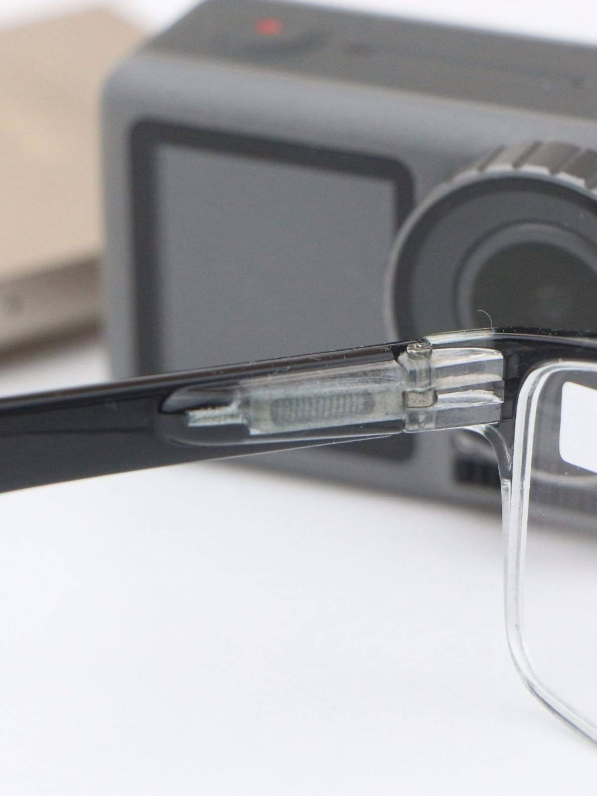 High -quality outdoor box black optical glasses myopia gradient gray sunglasses men and women spring legs TR90