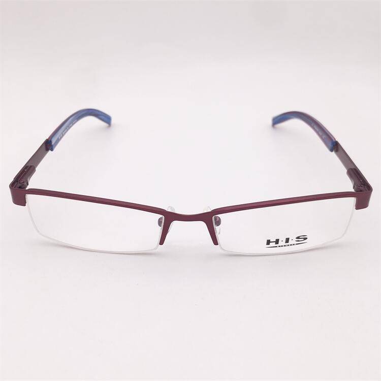 Treasure orphan original single purple red business temperament half -frame spring carving lens legs shelf shelf female